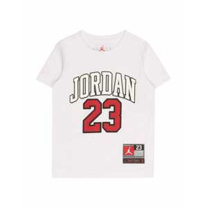 Jordan Tričko  bílá / červená / černá
