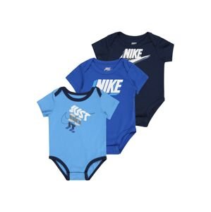 Nike Sportswear Dupačky/body  modrá / světlemodrá / námořnická modř / bílá / šedá