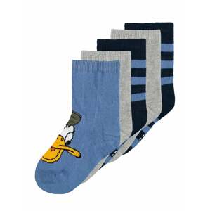 NAME IT Ponožky 'Ahili'  námořnická modř / zlatě žlutá / šedá / bílá