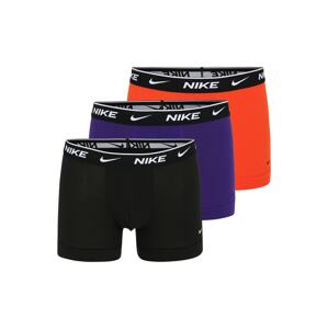 NIKE Sportovní spodní prádlo  černá / bílá / ultramarínová modř / tmavě oranžová