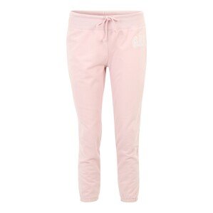 Gap Petite Kalhoty  růžová / bílá