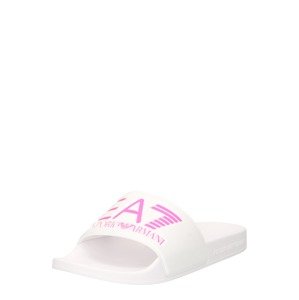 EA7 Emporio Armani Plážová/koupací obuv pink / bílá