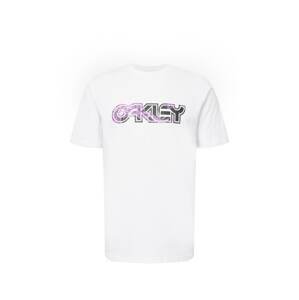 OAKLEY Funkční tričko 'GRADIENT' fialová / černá / bílá