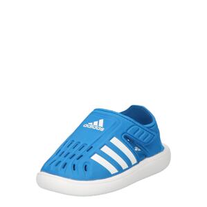 ADIDAS SPORTSWEAR Plážová/koupací obuv modrá / bílá