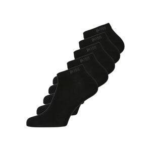 BOSS Black Ponožky  tmavě šedá / černá