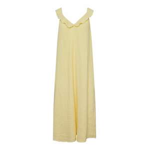 PIECES Letní šaty 'Lelou'  světle žlutá