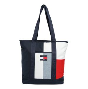Tommy Jeans Nákupní taška  námořnická modř / světlemodrá / červená / bílá