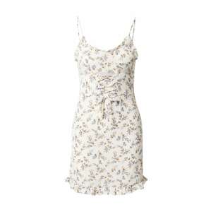 Daisy Street Letní šaty světlemodrá / olivová / bílá