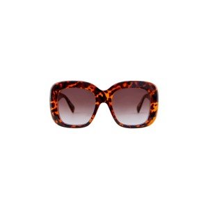 PIECES Sluneční brýle 'Vivi'  oranžová / černá