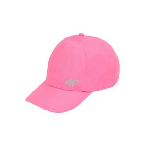 4F Sportovní čepice  pink / stříbrně šedá