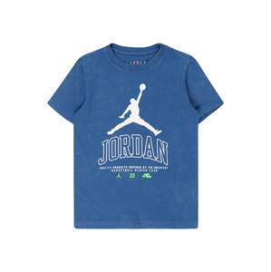 Jordan Tričko 'NO LOOK'  modrá / bílá / svítivě zelená