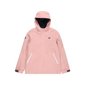 4F Outdoorová bunda  námořnická modř / světle růžová