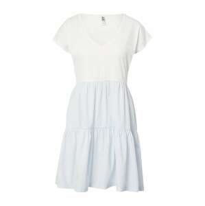 JDY Letní šaty 'GABRIELLA' pastelová modrá / bílá
