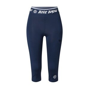 BIDI BADU Sportovní kalhoty 'Bruna'  tmavě modrá / bílá