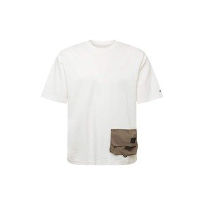 OAKLEY Funkční tričko khaki / bílá