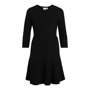 VILA Úpletové šaty 'Sachin'  černá