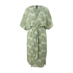 COMMA Kimono  zelený melír