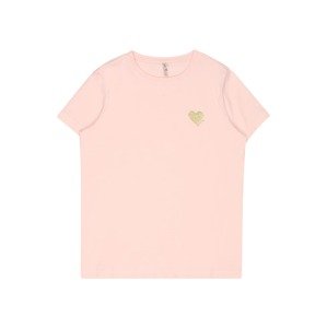 KIDS ONLY Tričko  pink / zlatá
