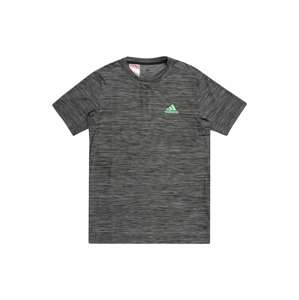 ADIDAS SPORTSWEAR Funkční tričko mátová / černý melír