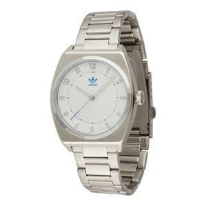 ADIDAS ORIGINALS Analogové hodinky  modrá / stříbrná / bílá
