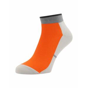 FALKE Ponožky  stříbrně šedá / oranžová / béžová