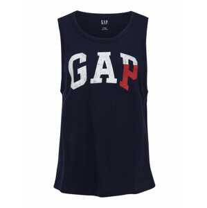 Gap Tall Tričko 'AMERICANA'  námořnická modř / červená / bílá
