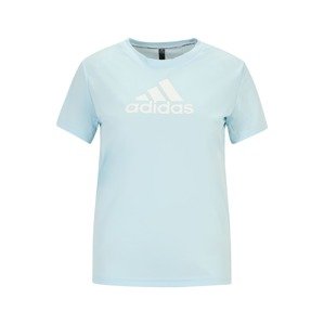 ADIDAS SPORTSWEAR Funkční tričko nebeská modř / bílá
