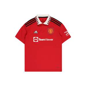 ADIDAS PERFORMANCE Funkční tričko 'Manchester United 22-23 Heim'  červená / černá / bílá