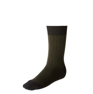 Boggi Milano Ponožky  khaki / černá