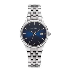 Paul Hewitt Analogové hodinky 'Onda'  námořnická modř / stříbrná