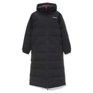 TIMBERLAND Zimní kabát černá / bílá