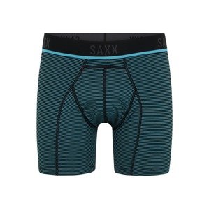 SAXX Sportovní spodní prádlo 'KINETIC'  tyrkysová / černá