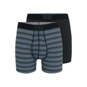 SAXX Sportovní spodní prádlo  černá / chladná modrá / režná