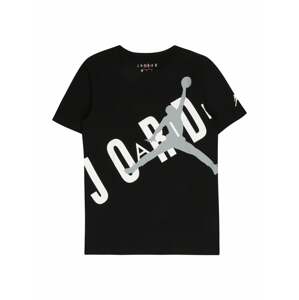 Jordan Funkční tričko  černá / bílá / šedá