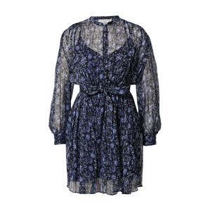 Guido Maria Kretschmer Collection Košilové šaty 'Pace'  noční modrá / tmavě modrá / bílá