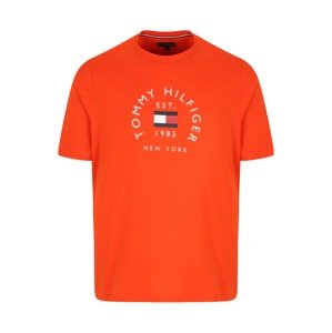 Tommy Hilfiger Big & Tall Tričko  námořnická modř / svítivě oranžová / červená / bílá