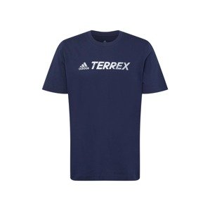 ADIDAS TERREX Funkční tričko modrá / bílá