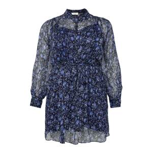Guido Maria Kretschmer Curvy Collection Košilové šaty 'Pace'  modrá / bílá / noční modrá