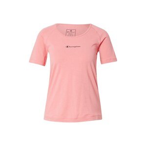 Champion Authentic Athletic Apparel Tričko  pink / černá