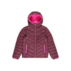 ICEPEAK Outdoorová bunda pink / burgundská červeň