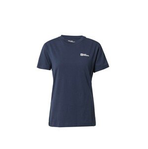 JACK WOLFSKIN Funkční tričko  námořnická modř / bílá
