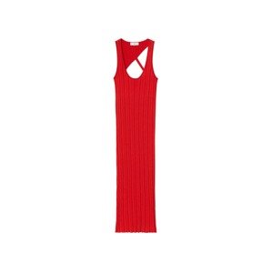 MANGO Úpletové šaty 'Orleans' červená