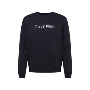 Calvin Klein Sport Mikina  černá / bílá