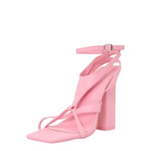 Public Desire Páskové sandály pink