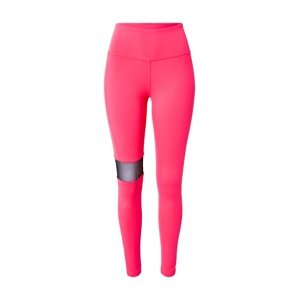 NEBBIA Sportovní kalhoty pink / černá / bílá