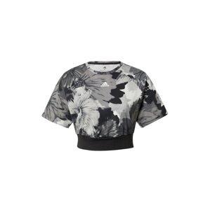 ADIDAS SPORTSWEAR Funkční tričko  šedá / antracitová / černá / bílá
