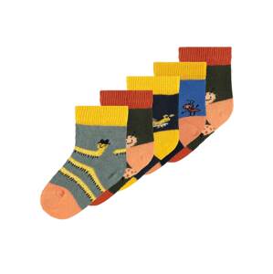 NAME IT Ponožky  námořnická modř / žlutá / červená / khaki