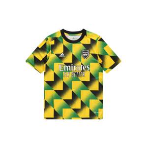ADIDAS PERFORMANCE Funkční tričko 'FC Arsenal Pre-Match'  žlutá / šedá / zelená / černá / bílá