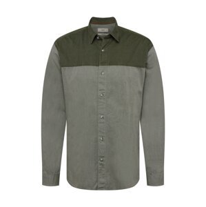 ESPRIT Košile  khaki / pastelově zelená