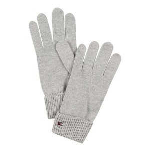 TOMMY HILFIGER Prstové rukavice šedá